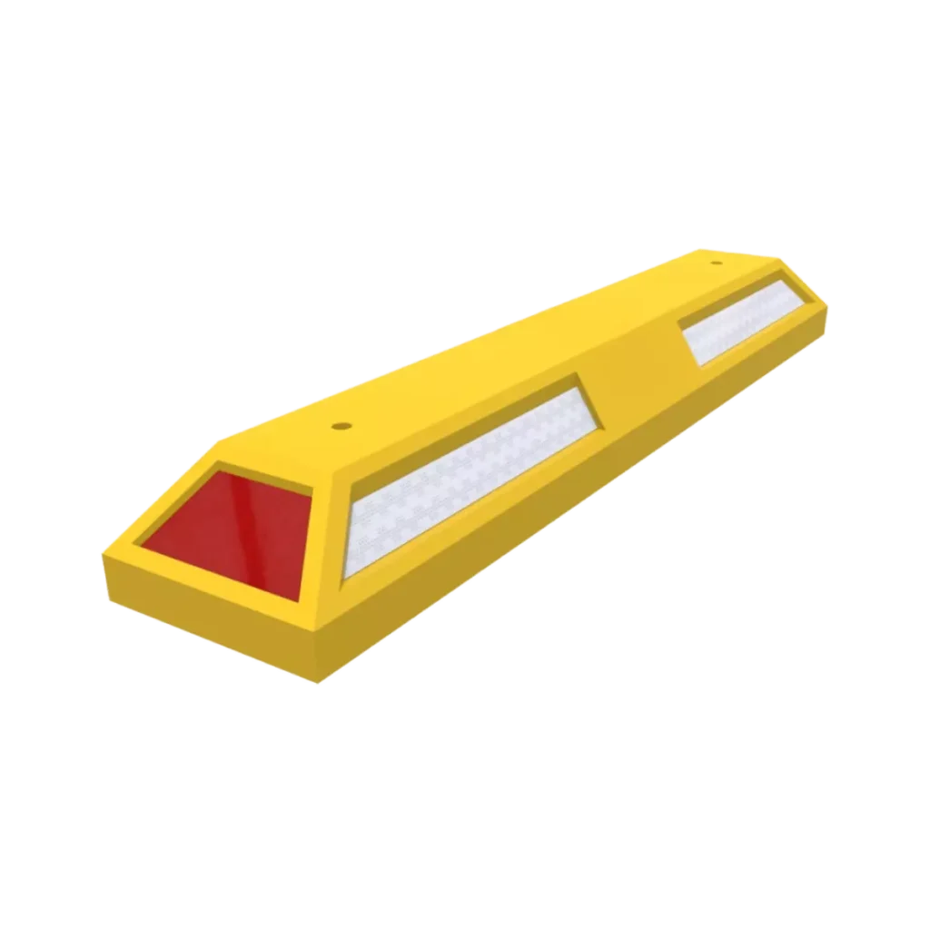 Fabricado en polietileno de media densidad, el Confinador 81 es ideal para delimitar y confinar carriles de ciclistas o guiar el transito.