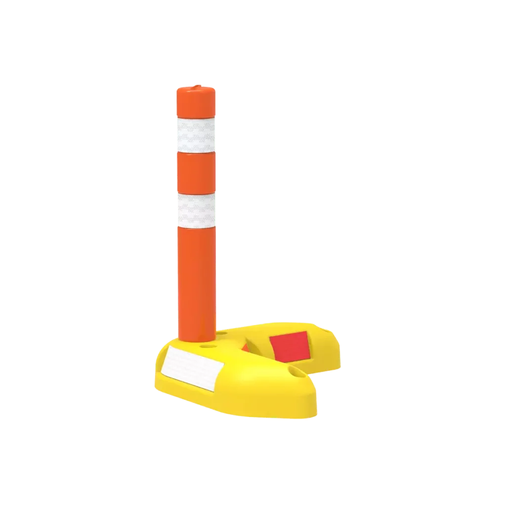 El Bumerang con Hito garantiza la mejor seguridad vial en calles, avenidas y ciclovías. Protege el camino de ciclistas y automovilistas.