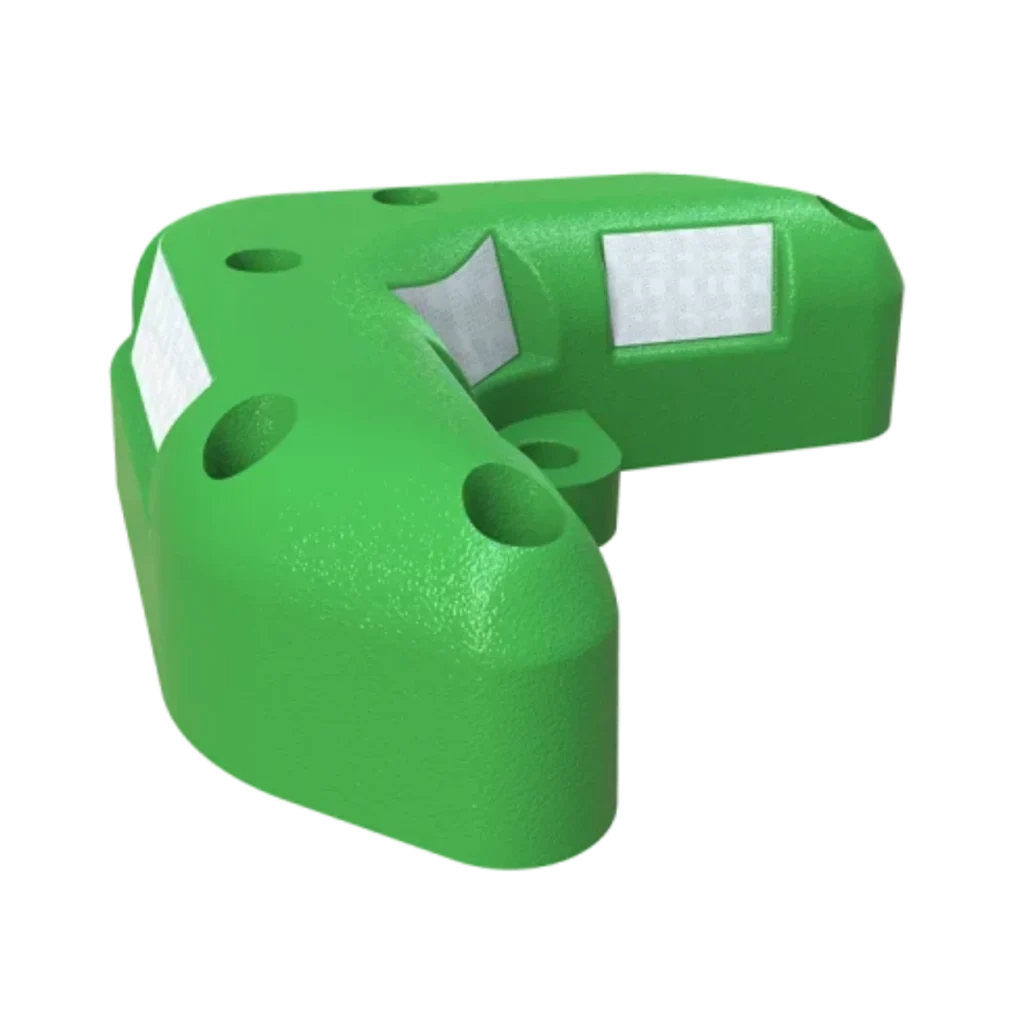 El Canalizador Bumerang 14 es la herramienta vial para separar los carriles de automovilistas de las ciclovías, protegiendo a todos los usuarios.